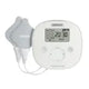 Digital TENS therapy device with display and two electrode pads for pain relief