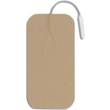 Rectangular medical electrode pad with lead wire for home health care