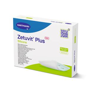 Zetuvit Plus Silicone Non Border Superabsorbent Dressing, 8" X 8"