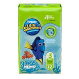 Huggies Little Swimmers swim diapers pack size 3 with Finding Nemo characters