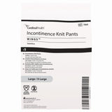 Cardinal Health, Incontinence Knit Pants, Wings, Large/ X-large, 32" - 42"