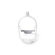 Minimalist CPAP mask frame for sleep apnea therapy, shown against white background