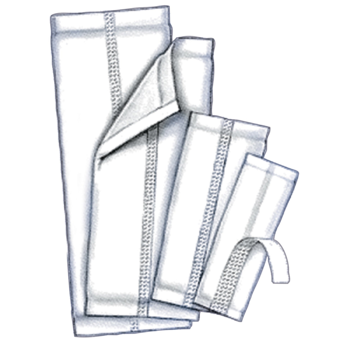 Cardinal Health, Garment Liner, Wings, 6.5" X 17"