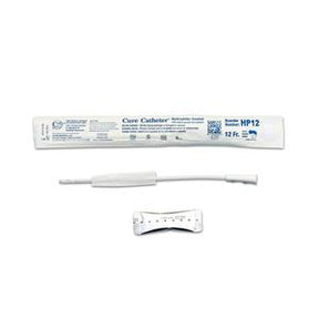 Sterile intermittent catheter kit with flexible tube and packaging for medical use