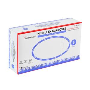 Cardinal Health Flexal Touch Nitrile Exam Gloves, Powder-free, Small - 3.1 Mil