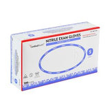 Box of nitrile exam gloves size small for home medical supplies delivery