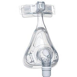 Clear CPAP nasal mask for respiratory support, home medical supply product
