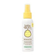 Baby Bum Mineral 50 sunscreen spray, SPF 50, fragrance free, yellow cap, white bottle