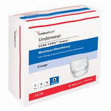 Cardinal Health Sure Care Super maximum absorbency underwear, X-Large, 12-count pack