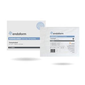 Endoform antimicrobial dermal template wound care dressing packaging