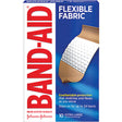 Box of Band-Aid flexible fabric adhesive bandages, extra large size, 10 count