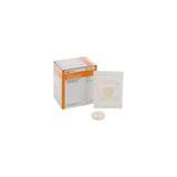 Medical adhesive foam dressing box with individual sterile dressing pads