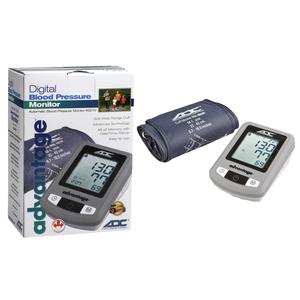 Digital blood pressure monitor kit with cuff and box, home medical supply