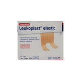 Leukoplast elastic adhesive bandage box for wound care, fabric dressing, sterile, 100 count