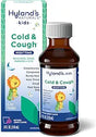 Hyland's Naturals Kids Cold & Cough nighttime medicine for ages 2-12, grape flavor.