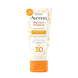 Aveeno Protect + Hydrate SPF 30 sunscreen tube, broad-spectrum UVA/UVB, 3 oz size