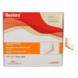 Restore foam heel dressing hydrocolloid box for wound care, 4.7 x 7.5 inches, product image