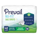 Prevail® Nu-Fit® Incontinence Adult Briefs, Bariatric Brief