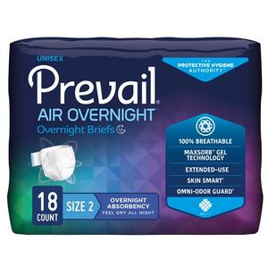 Prevail Air Overnight, Size 2 / L, 45"-62"