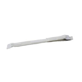 Disposable medical catheter securement strap on white background