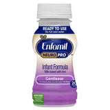 Enfamil NeuroPro Gentlease ready-to-use infant formula bottle, milk-based with iron