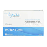 Aspira drainage system 5 pack patient supplies box, medical drainage kit packaging