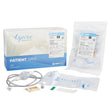Aspira drainage kit with supplies including tubing, drainage bag, and sterile packaging
