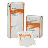 Antimicrobial non-adherent island dressings in boxes and individual sterile packets