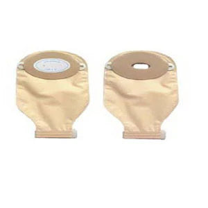 Special Per Pattern Nu-flex Oval Drainable Pouch, Xt-barrier, Precut (1-3/16" X 2-1/4"), Clamp, Extra Deep Convexity, Custom: 43-7555-xdc-sp