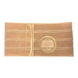 7" Left, Beige, Cool Comfort Nu-form Belt, Small, 2-1/8" Opening Placed 1-1/2" From Bottom