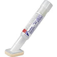Medical wound care applicator with labeled tube and sponge tip for home medical use
