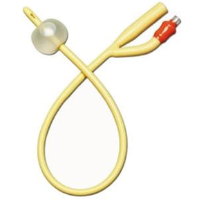 Latex Foley catheter with balloon and drainage port for medical use