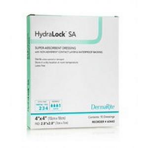 HydraLock SA super absorbent wound dressing box for medical supply and home care use