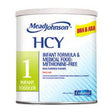 Mead Johnson HCY infant formula can for toddlers, methionine-free medical nutrition.