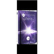 PKU Sphere 20 medical powder supplement sachet, purple packaging, isolated on white background