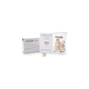 Provox HME medical supplies with filter cassettes and packaging for respiratory care