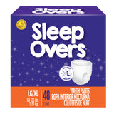 SleepOvers by Cuties, Bedwetting Incontinence Underwear for Girls and Boys, Large/X-Large 60-125 lbs