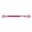 Pink medical wristband with Neotech label, designed for patient identification
