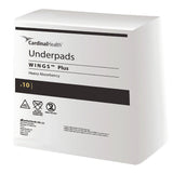 Cardinal Health Underpads, Wings Plus, Heavy Absorbency, Beige, 30" X 30"