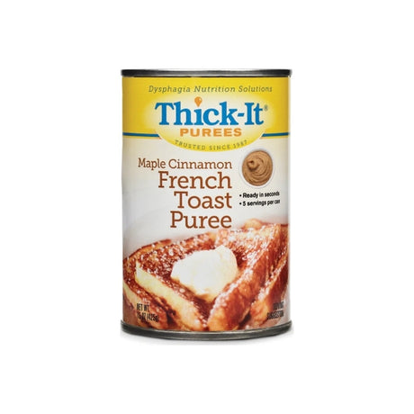 Thick-It Purees Maple Cinnamon French Toast Puree can for dysphagia nutrition.