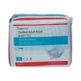 Cardinal Health, Quilted Adult Briefs, Wings Plus, Large, 45" - 58"