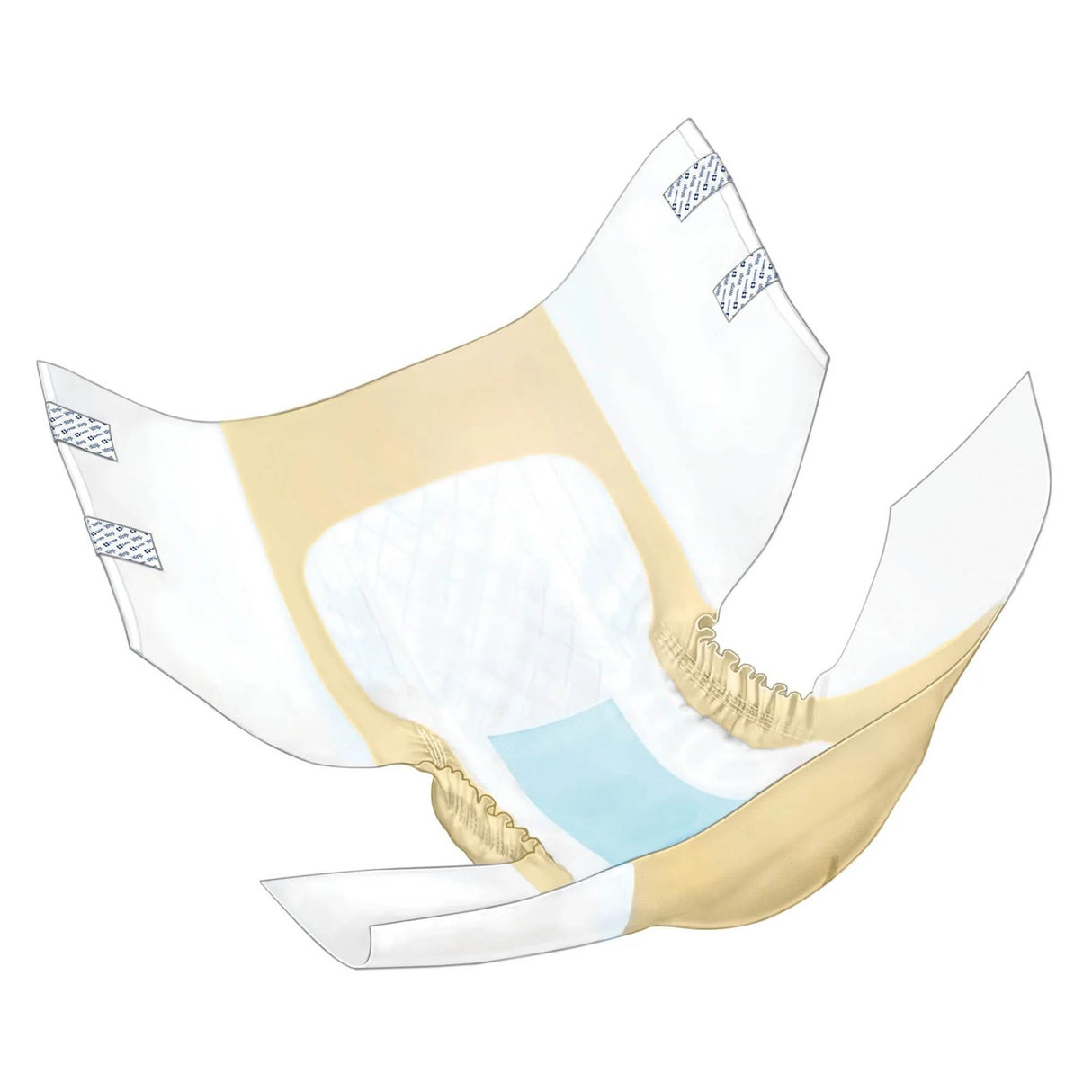 Wings Overnight Quilted Brief With Breatheeasy Technology, X-large, 59" - 64"