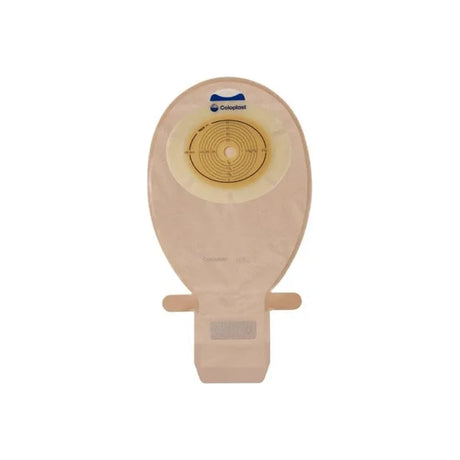 Colostomy bag with adhesive barrier and filter, medical ostomy pouch for stoma care