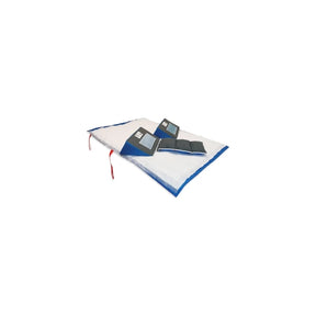 Medical transfer sheet with handles and supportive wedges for patient mobility assistance