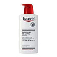 Eucerin Original Healing Lotion bottle with red pump for dry, sensitive skin care