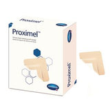 Proximel silicone foam border dressings box with L-shaped bandages for wound care