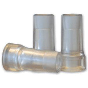Clear plastic medical tubing connectors for home medical supplies