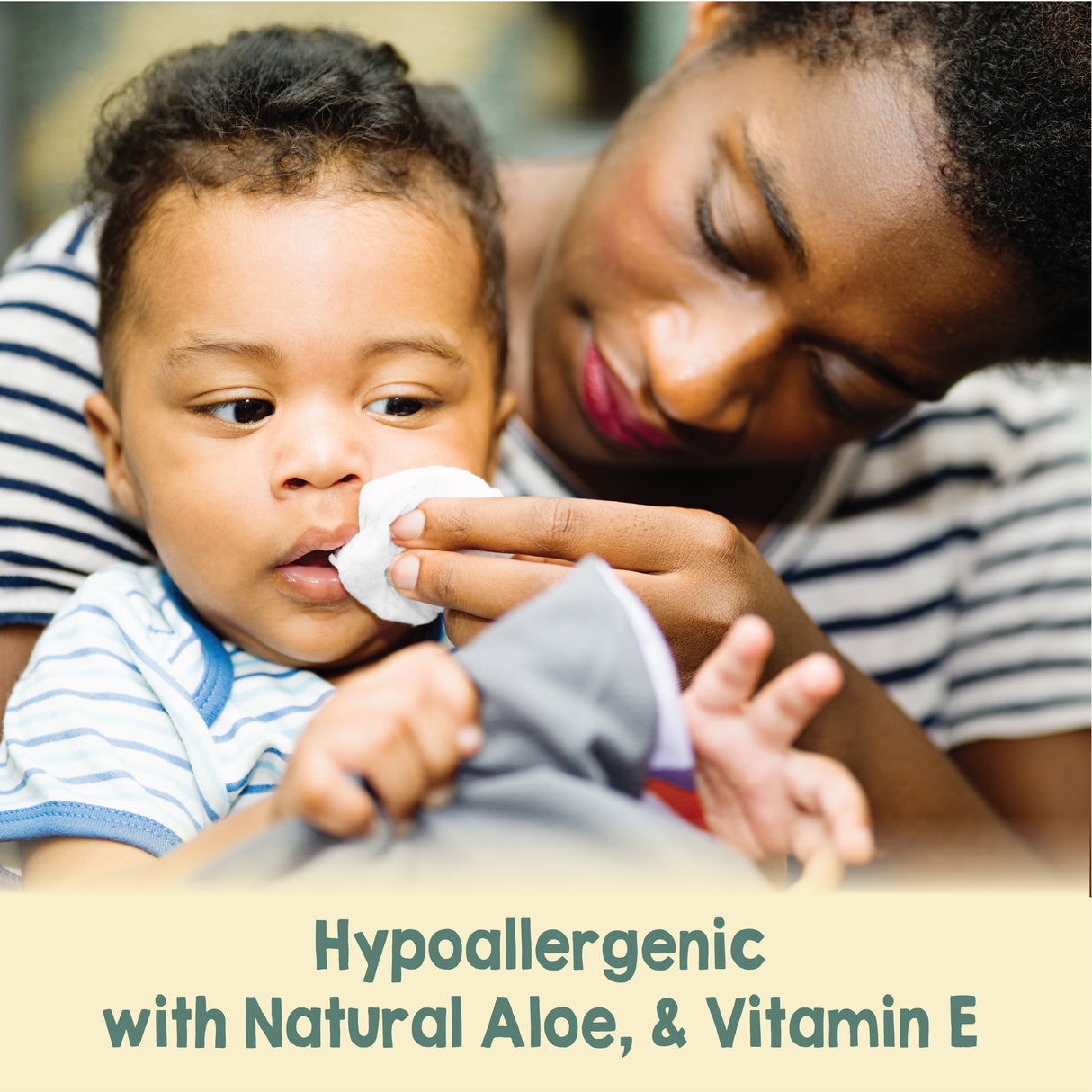 Cuties Sensitize Unscented Baby Wipes Soft Pack with Press-Open Lid