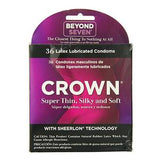 Beyond Seven Crown Condoms 36 Ct