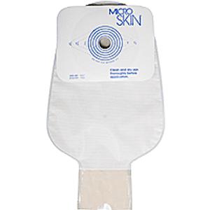 1 Piece Pch W/plain Barrier, 11", Drn, Opaque